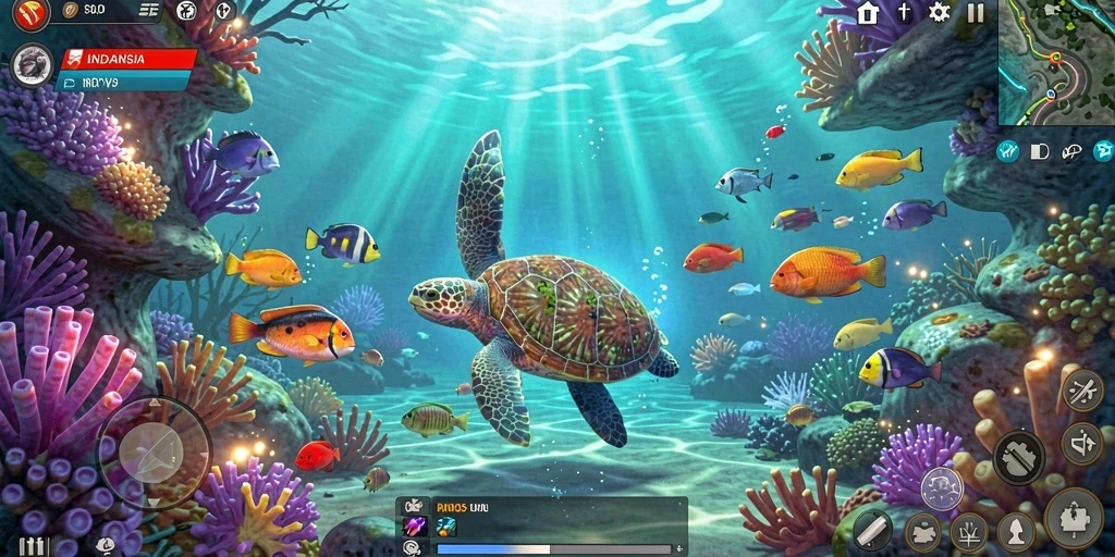 555f - Mode multiplayer untuk bermain bersama teman-teman.